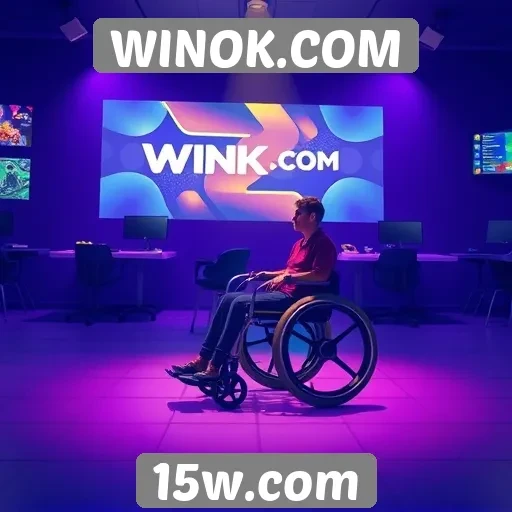 Acessibilidade no site WINOK.COM para novos jogadores