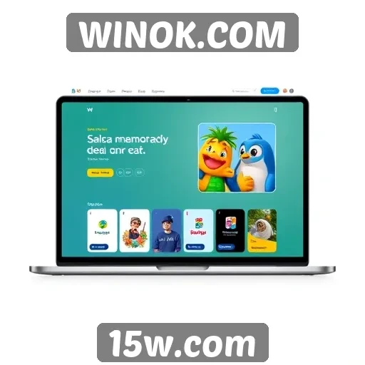 Evolução do design do site WINOK.COM